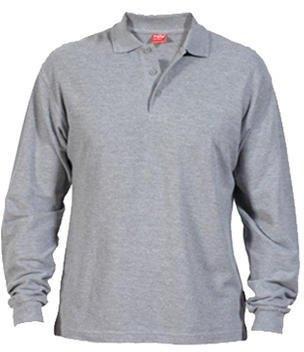 Mens Full Sleeve Cotton Polo T-Shirts, Technics : Machine Wash