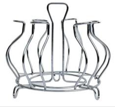 Stainless Steel Glass Stand, For Kitchen