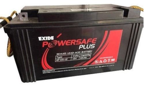 Red 20 Exide SMF Battery 65AH, For Industrial Use, Certification : Isi Certified