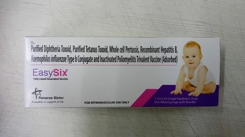 Easy Six Vaccine, Composition : Hexavalent