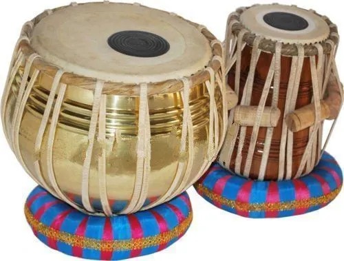 Tabla Dugga Set Dayan Bayan Wood Drum Heavy Hammer Cushions