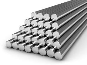 Polished Stainless Steel Round Bars, Color : Silver