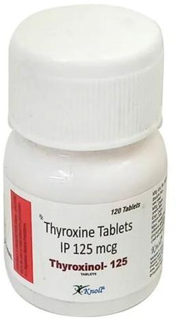 THYROXINOL Thyroxine Sodium Tablets, Packaging Type : BOTTLE