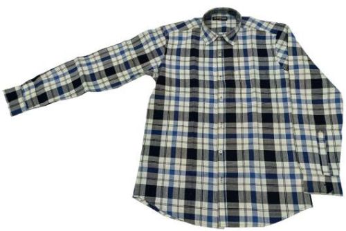 Rfd Indigo Navy Mens Full Sleeve Check Shirt