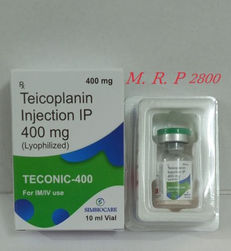 Teconic Teicoplanin Injection, Packaging Type : Box