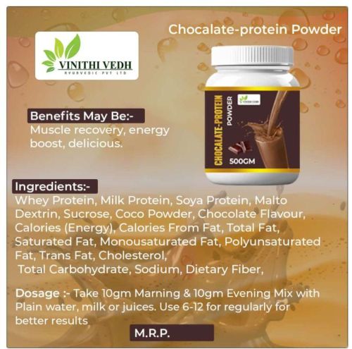 Chocolate Protein Powder For Health Supplement