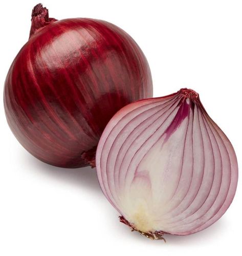 Organic Red Onion, For Human Consumption, Packaging Type : Bag