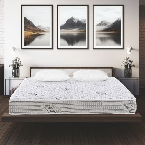 Rectangular Ruby Reversible Orthopedic Spring Mattress, Size : Single-queen-king