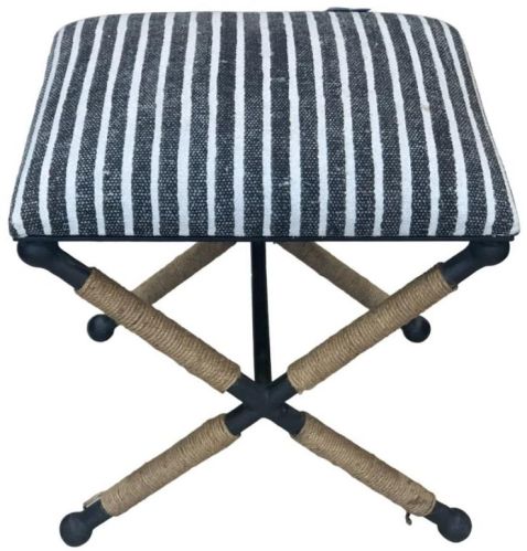 Iron Stool With Cushion Top, For Office, Home, Feature : Attractive Look