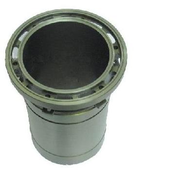 Round Polished Metal Mycom Compressor Cylinder Liner, Color : Grey