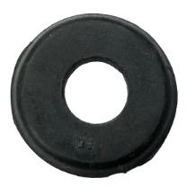 Black Round 16mm Rubber Water Deflectors, For Industrial Use, Packaging Type : Plastic Packet