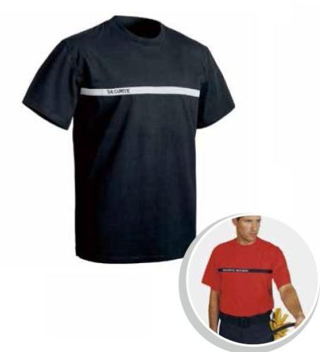 Mens Security Round Neck T-Shirt, Size : L, XL, XXL