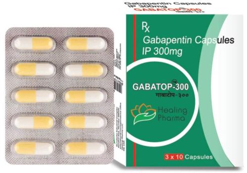 Capsules Gabapentin 300mg Tablets (Gabatop), For Epilepsy, Packaging Size : 10*10