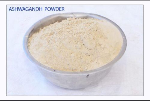 Creamy Ashwagandha Powder, For Supplements, Medicine, Herbal Products, Purity : 99.9%