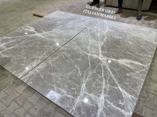 Polished Glancer Gray Marble Slabs For Construction
