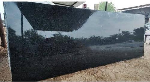 Polished Rajasthan Black Granite Slabs For Construction