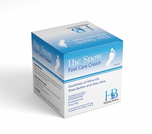 HB The Snow Foot Care Cream 100 Gm Pack