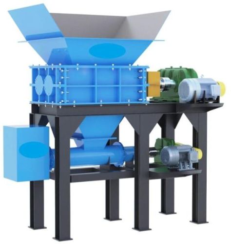 Rubberised Fabric Cutting Shredder Machine, For Industrial, Automatic Grade : Automatic
