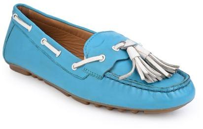 CS-L003 Ladies Blue Flat Belly, Size : 37