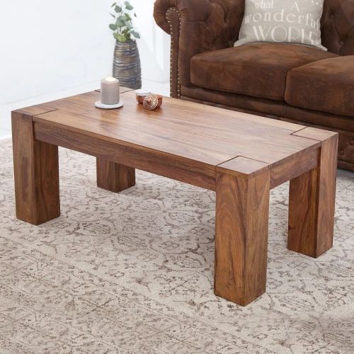 Brown Polished Wood Coffee Table, For Home, Size : Standard