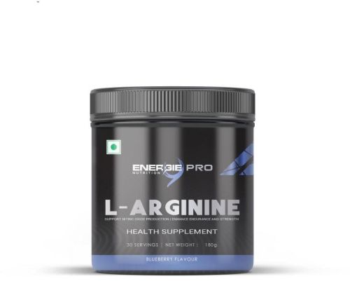 Energie9 Pro L-Arginine Blueberry Health Supplement, Packaging Type : Plastic Jar