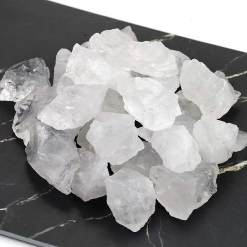 White Natural A Grade Quartz Stone Lumps