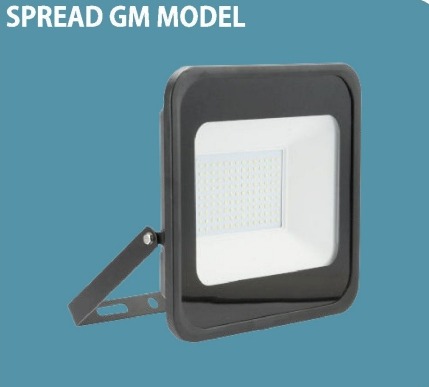 Spread GM Model LED Flood Light, Power Factor : 0.97