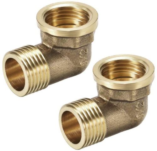 Polished Brass 90° Female Elbow