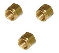 Golden Brass Air Brake NTA Nut, For Pipe Fittings, Packaging Type : Paper Box