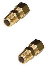 Golden Polished Brass Metric Male Connector, Feature : Superior Finish