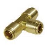 Golden Brass Metric Union Tee, For Airbrake Fittings, Feature : Rust Proof, Fine Finished