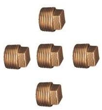 Golden Brass Plug Square Head Screw, Size : Standard