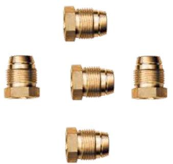 Golden Round Brass Breakaway Pilot Nuts, For Fitting Use, Size : Standard