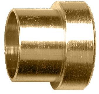 Golden Polished Jic Brass Sleeve, For Flare Fittings, Feature : Light Weight, Long Life, Rust Proof