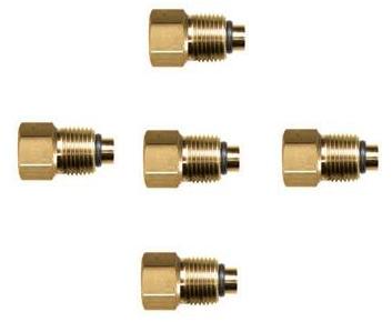 Brass Metric Power Steering Adapter, Color : Golden