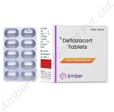 Amber Lifesciences Deflazacort Tablets, Type Of Medicines : Allopathic