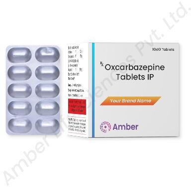 Amber Lifesciences Oxcarbazepine Tablets, Certification : ISO-9001: 2008 Certified