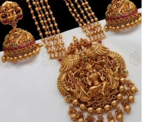 Antique Necklace Set, Packaging Type : Velvet Box