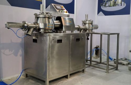 220v Electric Mild Steel Rapid Mixer Granulator, For Industrial Use, Automation Grade : Semi Automatic