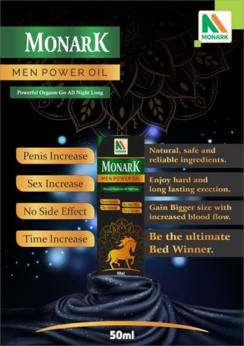 Monark Men Power Oil, Packaging Type : Bottle