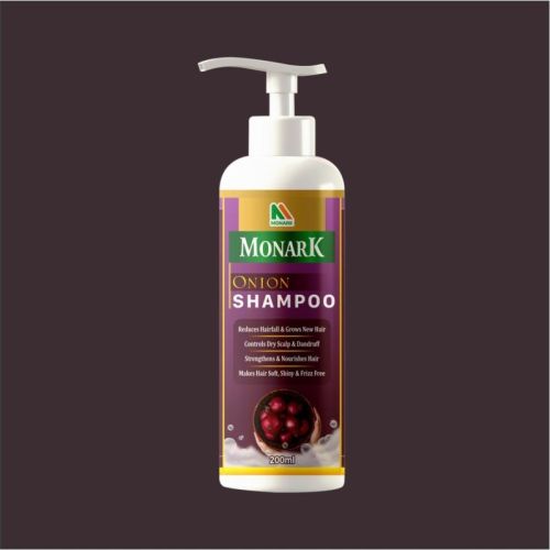 Monark Organic Onion Shampoo, Packaging Size : 200ml