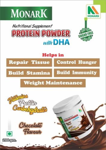 Monark Dried Protein Powder, For Health Supplement, Packaging Type : Plastic Can