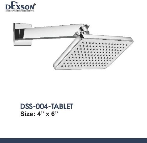 Silver Dexson Polished Tablet ABS Shower, For Bathroom, Size : 4x6 Inch