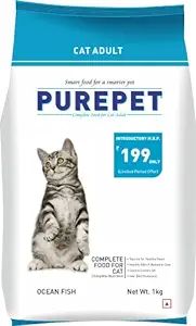 Purepet Ocean Fish Adult Cat Food, Packaging Type : Packet