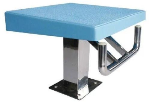 Blue Stainless Steel Swimming Pool Starting Blocks