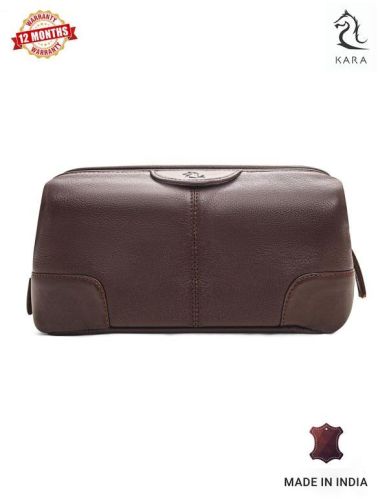 Kara Multipurpose Tan Obama Portable Toiletry Kit