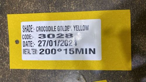 Golden Yellow Crocodile Powder Coating, For Industrial Use, Speciality : Optimum Quality