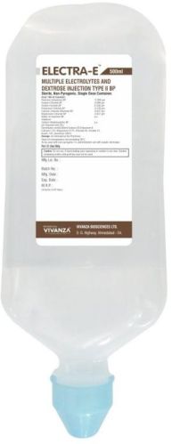 Transparent Liquid Multiple Electrolytes Pediatric Injection, For Hospital, Packaging Type : Plastic Bottle