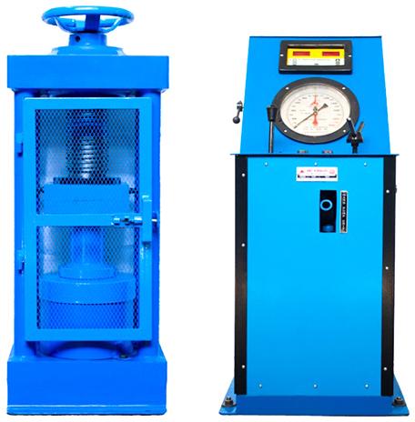 50kn - 3000kn Compression Testing Machine Analog + Digital