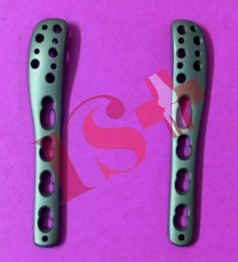 Black Lateral Distal Fibula Locking Plate, Size : 3, 4, 5, 6, 7, 9, 10 Hole